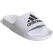 Buy adidas Unisex Adilette Shower Logo Slide Sandal - 42 EU | Ftwr White & Core Black | International Shipping - Buy Online on GoSupps.com