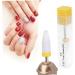 Ipetboom Gel Removal Remove Dead Skin Yellow Color Nail Kiy Nailflo Manicure Tool Finger Nails Nailifi Anti Rust Rust-resistant Yellowja Nail Drill Bits Polisher Grinding Head Nail Polish medium Yellow - Buy Online on GoSupps.com