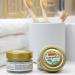 Birch Gold Tooth Powder Mint - 30g Plastic-Free Natural Toothpaste in Glass Pot - Vegan Preservative-Free Certified Natural Cosmetics - Buy Online on GoSupps.com