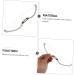 FOMIYES 3pcs Bow Eyebrow Ruler Metal Dies Brow Mapping Ruler Eyebrow Mapping Tool Make up Drawing Tool - Buy Online on GoSupps.com