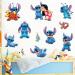 3D Lilo and Stitch Wall Stickers - Cartoon Wall Decals for Kids Room - 16.5X23.6 inch - Buy Online on GoSupps.com