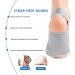 Premium 2 in 1 Bunion Corrector - Gray Toe Straightener for Men & Women - Relieve Foot Calluses & Pain - Adjustable Bunion Splint for Day & Night Use - Buy Online on GoSupps.com