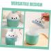 TOVINANNA Facial Foamer Skincare Bubble Foam Maker Face Cleansing Foam Maker Face Bubble Maker Face Bubble Maker Face Wash Portable Foams Maker Cup Household Abs 6.80X6.50X6.50CM Green - Buy Online on GoSupps.com