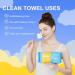 Winner Biodegradable Cotton Tissues 100% Cotton Facial Towels, 7.87x7.87inch, Pack of 6 - 480 Count - Buy Online on GoSupps.com