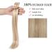 SEGO TAPE Extensions - 20 Tressen 50g Remy Real Hair 16 Honeyblond #18P613 with 10 Free Adhesive Tapes - Buy Online on GoSupps.com