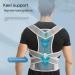 DAVBIR Hunchback Orthosis - Medium Gray Shoulder & Back Support for Improved Posture | International Shipping Available - Buy Online on GoSupps.com