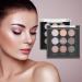 Eye Shadow 9 Colors | Eyeshadow Palette | Eye Shadow Makeup Pallet Smooth Texture Waterproof Cosmetics for Women Girls/ 03# - Buy Online on GoSupps.com