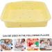 IMIKEYA 3 Pcs Cake Mold Roasting Pan Baking Pans Cupcakes Cupcake Pans Silicone Baking Molds Silicone Mold Silicone Baking Pan Non-Stick Baking Mold Silicone Bakeware Oven Silica Gel Fudge 26.5x24.5cmx3pcs Yellowx3pcs - Buy Online on GoSupps.com