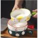 Dishes Ceramic Handle Bowl Fruit Salad Breakfast Bowl Instant Noodle Dishes Creative Cute Baking Household Kitchen Tableware (Color : J) (B) - Buy Online on GoSupps.com