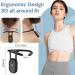 Smart Corrector for Hunchback Smart Back Support Vibration Reminder Corrects Posture Smart Posture Corrector Smart Posture Reminder Corrector Device (Black+Orange) - Buy Online on GoSupps.com