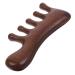 Collbath sandalwood ridge Broad comb for curly hair picking combs for hair wood massage comb scalp nursing parameters head massager combs for men deburring ridge scalp ridge