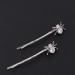 Minkissy 1 Pairs of Spider Bobby Pins Sliver Rhinestone Spider Hair Pins Funny Crystal Spider Hair Clips for Women Girls - Buy Online on GoSupps.com