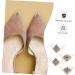 DOITOOL Shoe Repair Kit - 2 Pairs High Heel Toe Protection & Pointy Heels Cover Up - Golden Iron Pointed Toe Heels - Buy Online on GoSupps.com