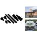 Garden Waterfall Fountain Pond Accessories Water Fountain Pump Nozzle Set Water Spray Heads for Garden Pool Pond S - Buy Online on GoSupps.com