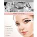 Rechargeable Heated Eyelash Curler with Comb for Long Lasting Natural Curls - White - Buy Online on GoSupps.com