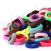 JOYOYO 300 Pcs Small Baby Hair Bands - Seamless Cotton Hair Ties for Baby Toddlers - Candy Color Hair Bobbles - Buy Online on GoSupps.com
