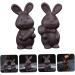 Alipis 2pcs Tea Pet Ornament Rabbit Purple Clay Ceramics - Buy Online on GoSupps.com