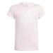 adidas Girls G Bl T T-Shirt (Short Sleeve) 170 Clear Pink/White
