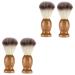 Beaupretty 4 pieces of shaving brushes Razor -soap brush. Servant Bartbrush Men Bart Bartbrush for Men On Shave Razor Brazen Razor Brush Shaving Hairbrush Mann Nylonwool
