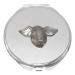 Pig Face Compact Mirror Handbag Gift With Free Engraving 273
