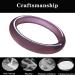 Natural Purple Agate Jade Bangle Bracelet for Women Bracelet Round Bangle Jade Gemstone Bracelet Jewelry with Vintage High End Jewellery Gift 62mm - Buy Online on GoSupps.com