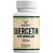 DW Quercetin Supplement | Quercetin & Bromelain 90 Capsules - 1000mg Quercetin & 200mg Bromelain per Serving | Non-GMO & Gluten Free | Manufactured in The UK 90 count (Pack of 1)