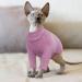 Buy PUMYPOREITY Cat Clothes for Sphynx & Hairless Cats - Stylish Red Outfit (Medium) for Post-Op Comfort - Buy Online on GoSupps.com
