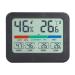 Risegun digital hygrometer thermometer LCD display electronic temperature and air humidity monitor magnetic suction back side