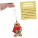 HOMSFOU 24 Pcs Gingerbread Man Ornament Xmas Gingerbread Man Figurine Gingerbread Ornaments Holiday Gingerbread Man Christmas Tree Ornaments Christmas Party Decoration Pvc Gift Household As Shownx2pcs 8X5.5CMx2pcs - Buy Online on GoSupps.com