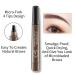 Waterproof Eyebrow Pencil & Pen - 24-Hour Durable Microblading in Dark Brown - Natural Looking Eyebrows - Buy Online on GoSupps.com