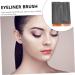 BIUDECO 100pcs Disposable Eyeliner Brush Lip Applicator Eyeliner Makeup Brush Black Artificial Fiber - Buy Online on GoSupps.com