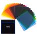 Selens 20pcs Color Gel Filter for Lighting Effect, 10x10 Inches Photography Color Correction Kit for Photo Video Studio, 20 Assorted Colors, Lighting Filters Transparent Color Sheet Filter Sheet Gels 20Pcs gel kit(10x10inch)
