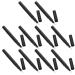 Minkissy 10pcs 3ml Empty Nail Oil Twist Pen Cosmetic Container with Brush Applicator for Lip Gloss & Nail Polish (Black) | Perfect for Skincare & Nail Care - Buy Online on GoSupps.com