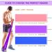 Fitness Straps 3 Set - Gymnastics Resistance Bands for Yoga Strength Training & Muscle Building - Elastic Stretching Exercise Tapes - Buy Online on GoSupps.com