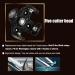 5 Head Shaver Heads BladeHeads Shaver Replacement for Electric Razor Shaving Bald Tool | Easy Install Head and Face Electric Razor Shaver Head Black - Buy Online on GoSupps.com
