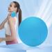Sanwood Silicone Massage Ball | Deep Tissue Trigger Point Ball for Foot & Hand Massage | Sky Blue Yoga Fitness Accessory - Buy Online on GoSupps.com
