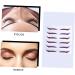 Beavorty 24 Pairs Glitter Eyeliner Beauty Tools + Accessories Single Side Eyelid Decal Eyeliner Stickers Miss - Buy Online on GoSupps.com