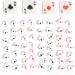 Playing Card Slices for 5mm Klei Mud Particles Animal Clays Nail Art Supplies Making Playing Card Slider - Buy Online on GoSupps.com