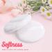 Topwon 4 Inch Body Powder Puff | Large Baby Loose Dusting Powder Puffs - 2 Pack for Soft Even Application - Buy Online on GoSupps.com