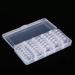 Nail Art Tip Display Box - 25 Transparent Storage Organizer for Salon | Sequin Glitter Accessories - Buy Online on GoSupps.com
