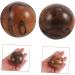 Fomiyes 2ST Wooden Acupressure Massage Balls for Golfers - Handmade Fitness & Meditation | 5.00x5.00cm Coffee - Buy Online on GoSupps.com