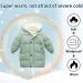 Milkiwai Kids Down Padded Coat/Jacket | Boys & Girls Winter Clothes 3-8 Yrs | Medium Length, Thickened | Green | Size 110 - Buy Online on GoSupps.com
