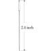 21 Big Eye Needles 60mm with Storage Tube - Easy Threading Needles for Sewing and Crafting - Buy Online on GoSupps.com