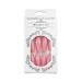 Brishow Long Ballerina False Nails - Pink Acrylic Press-On Nails | 24-Piece Full Cover Set for Women & Girls - International Shipping Available - Buy Online on GoSupps.com