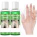 Extra Strong Green Peeling Oil Extra Strong Peeling Oil for Dark Skin Yellow Peeling Oil Extra Strong Peeling Oil Extra Strength Exfoliating Peeling Solution for Hand Feet Dead Skin Remover (2PC)