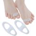 Yianyal Toe Spreader - Reusable Silicone Orthotic for Correct Toes Hammer Toe Relief & Friction Prevention | Portable & Smooth Design - White L - Buy Online on GoSupps.com
