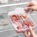 2pcs Box Refrigerator Storage Box Fridge Stackable Produce Saver Clear Meat Container Food Fruit - Buy Online on GoSupps.com