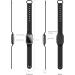 M2 Ultrasonic Mosquito Repellent Bracelet | USB Rechargeable Anti Mosquito Wristband | Black - Buy Online on GoSupps.com