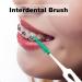 160pcs Interdental Brush Set - Versatile Soft Polyvinyl Toothpicks for Effective Dental Care - International Shipping Available - Buy Online on GoSupps.com
