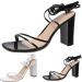 Buy XTZYGLFD Women s Spring Summer High Heel Chunky Sandals - Open Lace Breathable Sexy Style - Black Size 5 UK - Buy Online on GoSupps.com